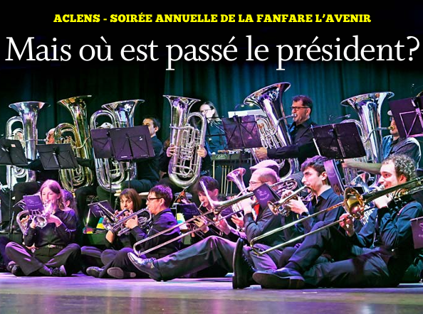 Aclens – Soirée annuelle de la fanfare l&rsquo;Avenir